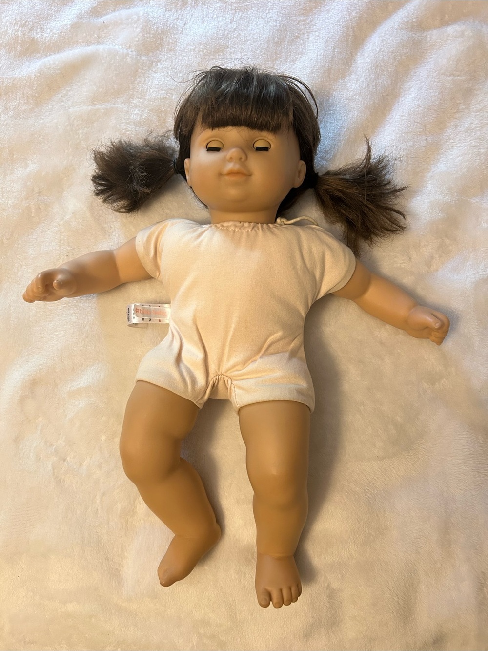 Bitty Baby Doll Brunette Pigtails 15” American Girl Read Description - Picture 3 of 14